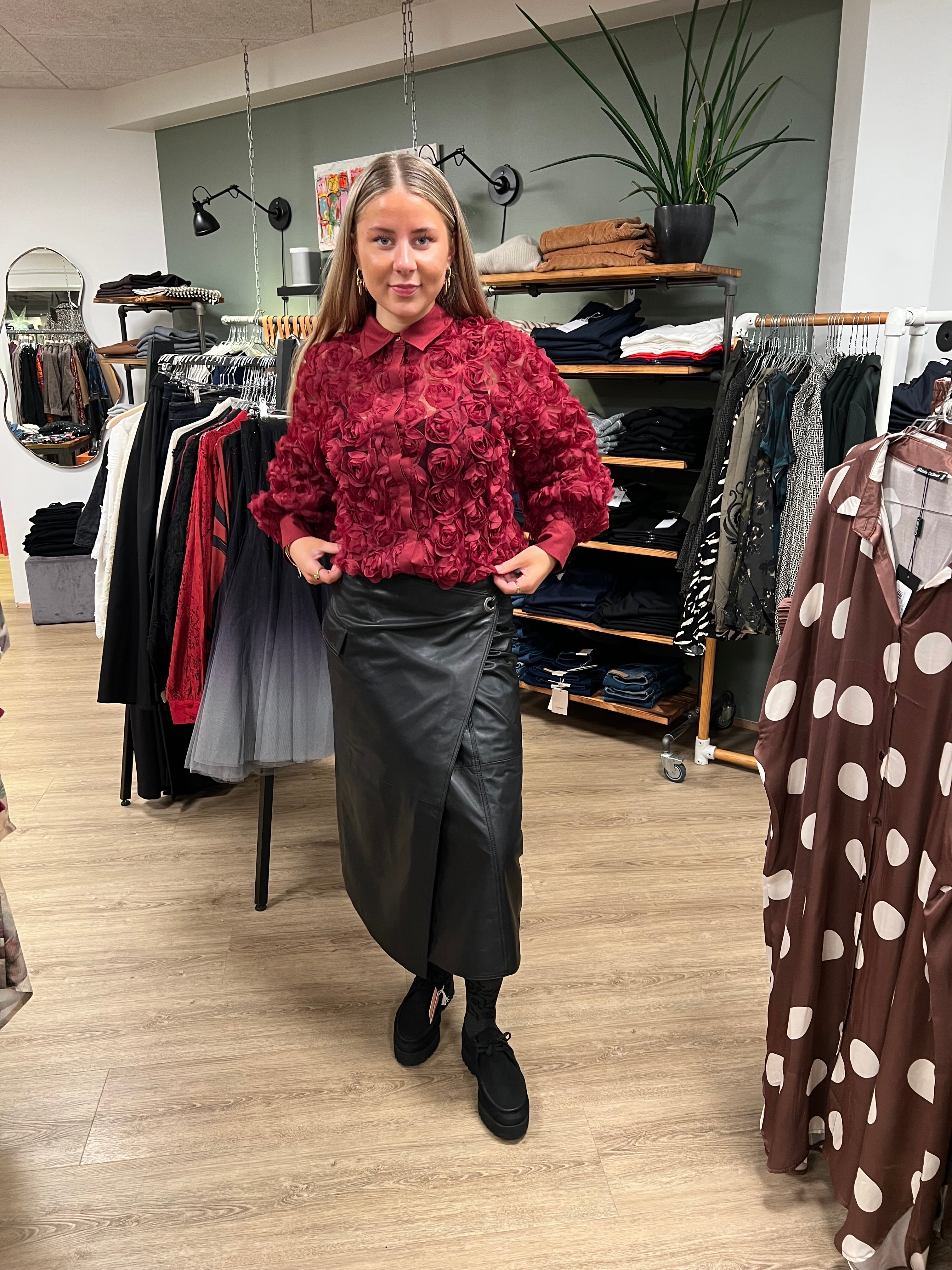 Long Wrap Skirt 100307