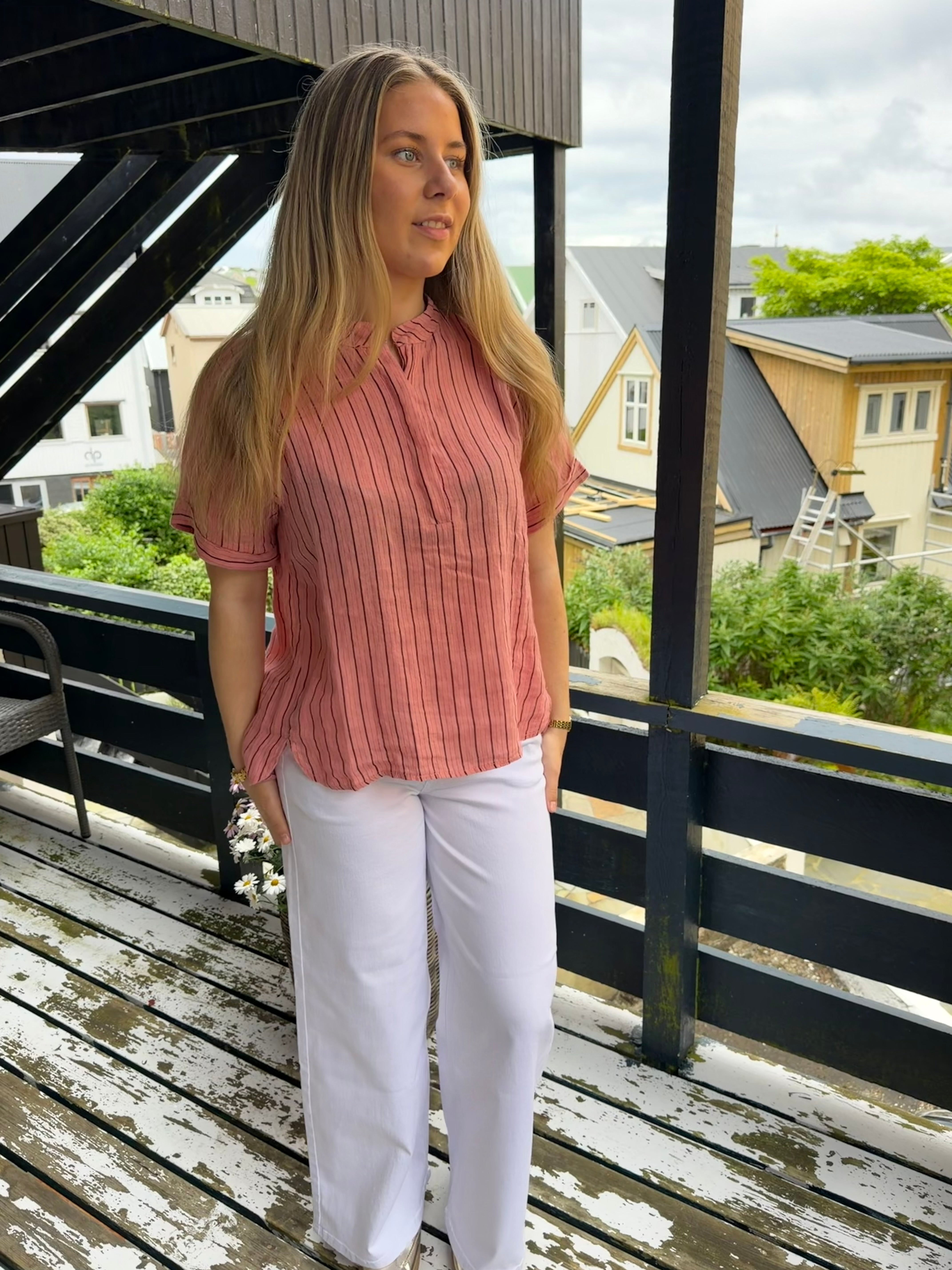 BCMELINA SS LINEN SHIRT
