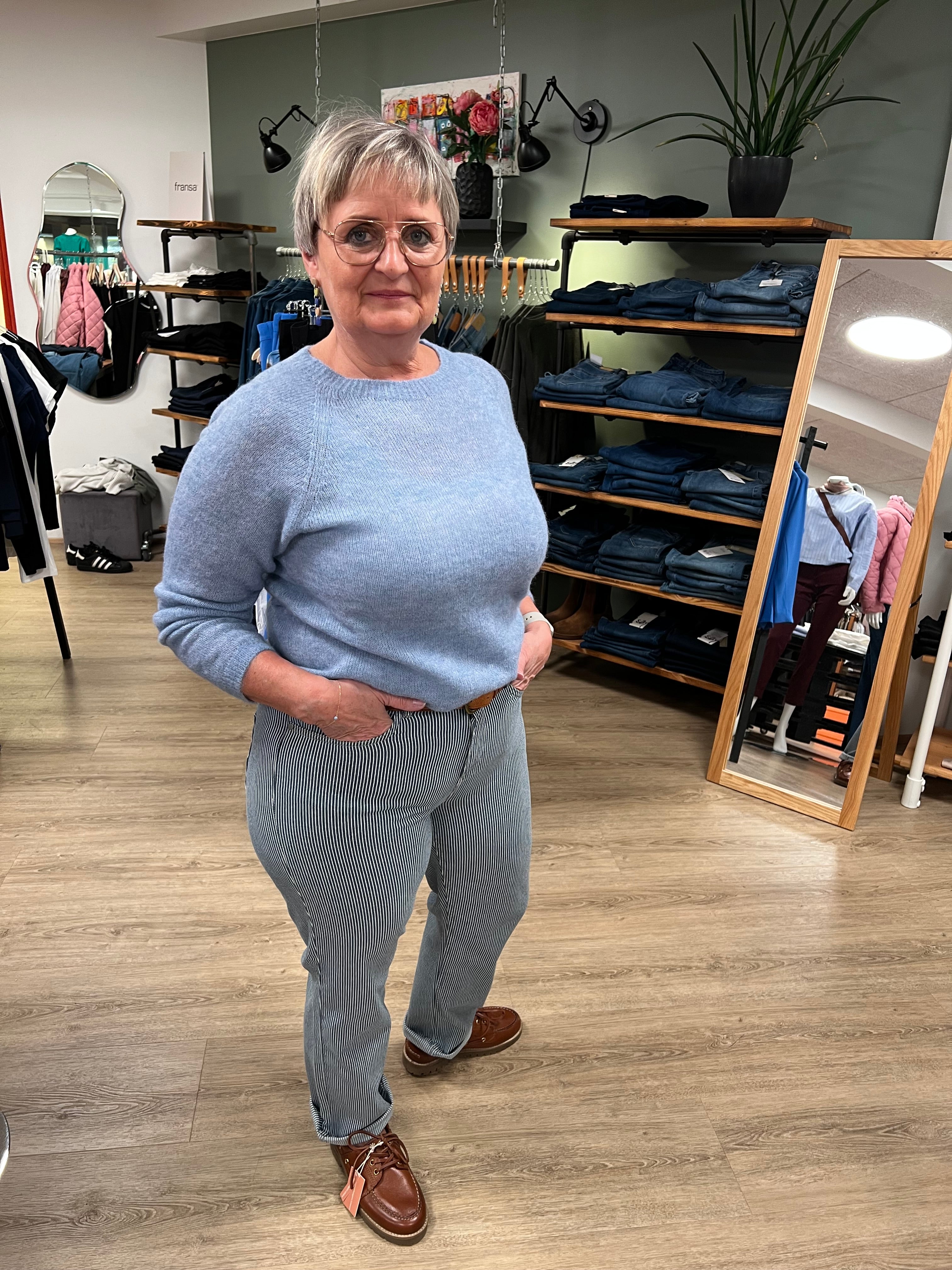 Monza Striped Jeans