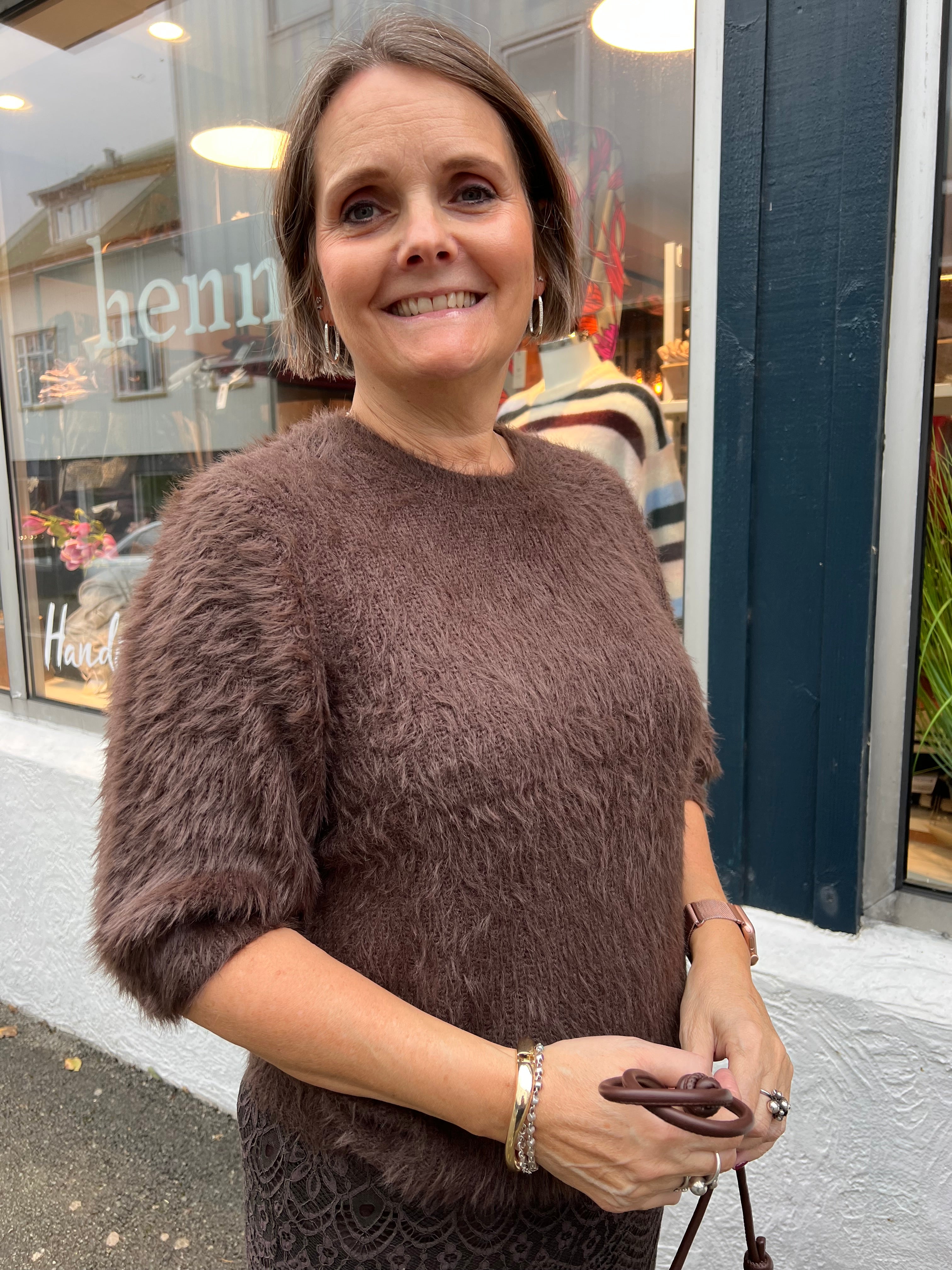 CRLini Knit Pullover hvít