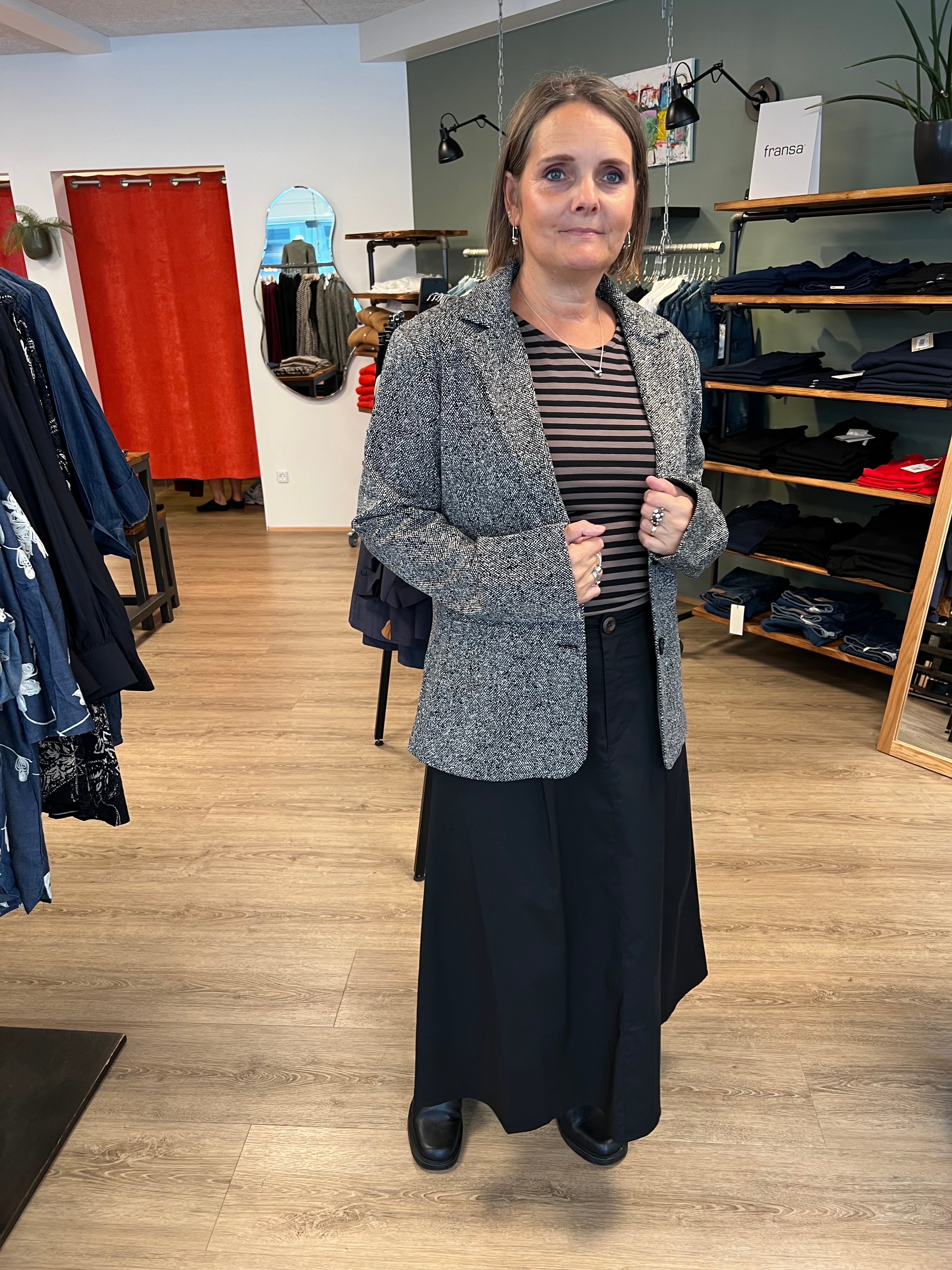 Sigga Long Skirt svart