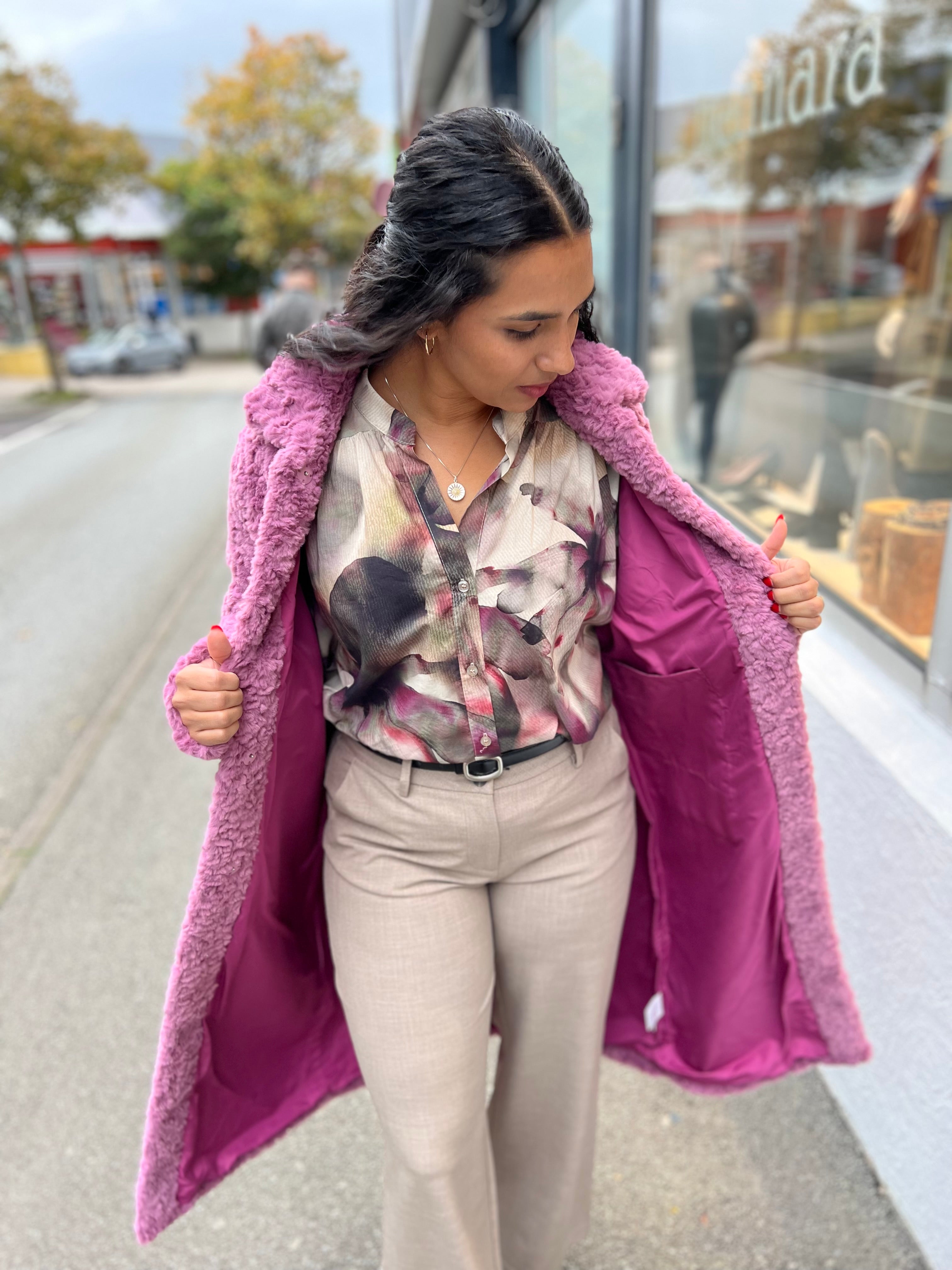 Fake Fur Coat 40469