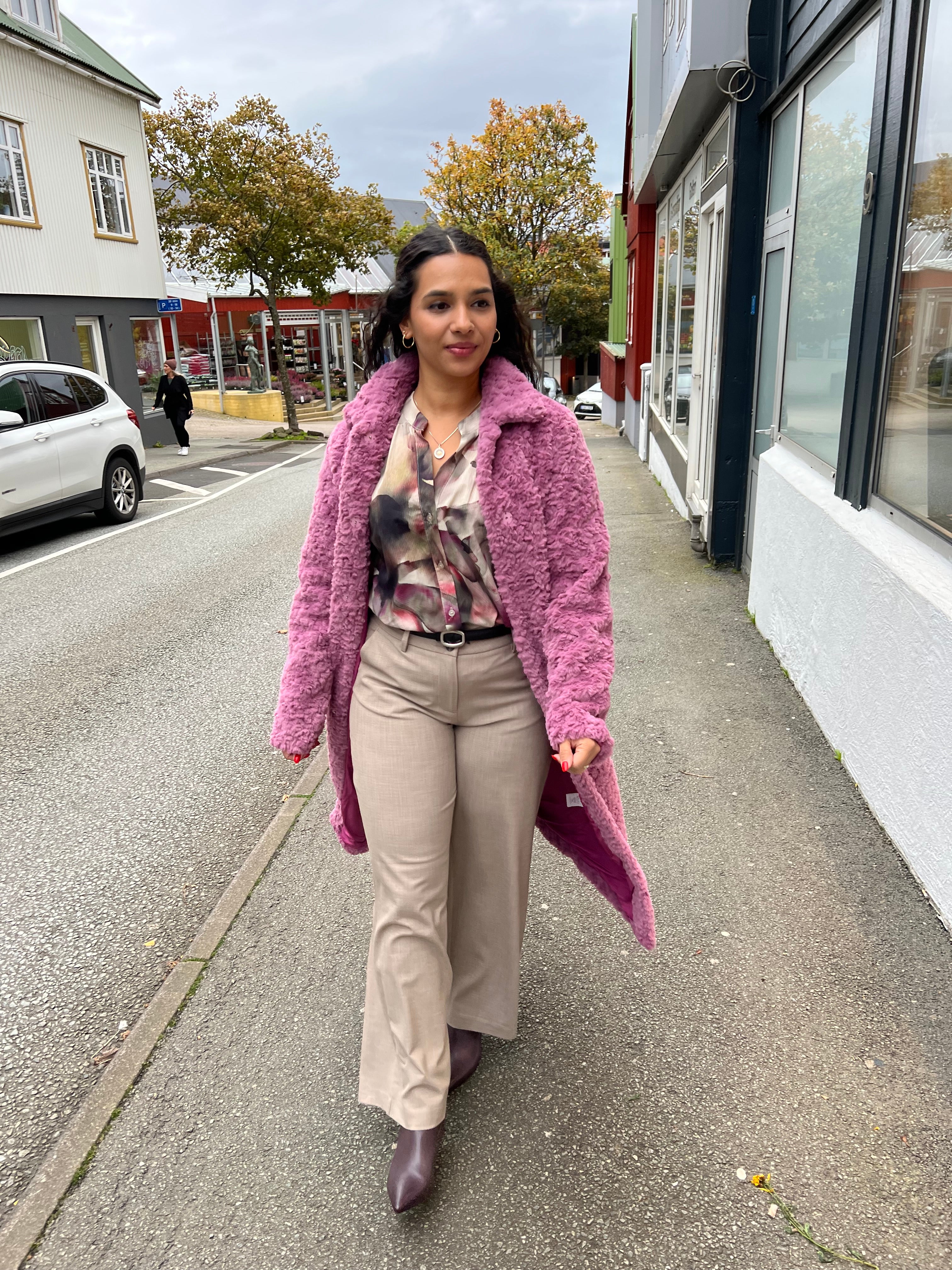 Fake Fur Coat 40469