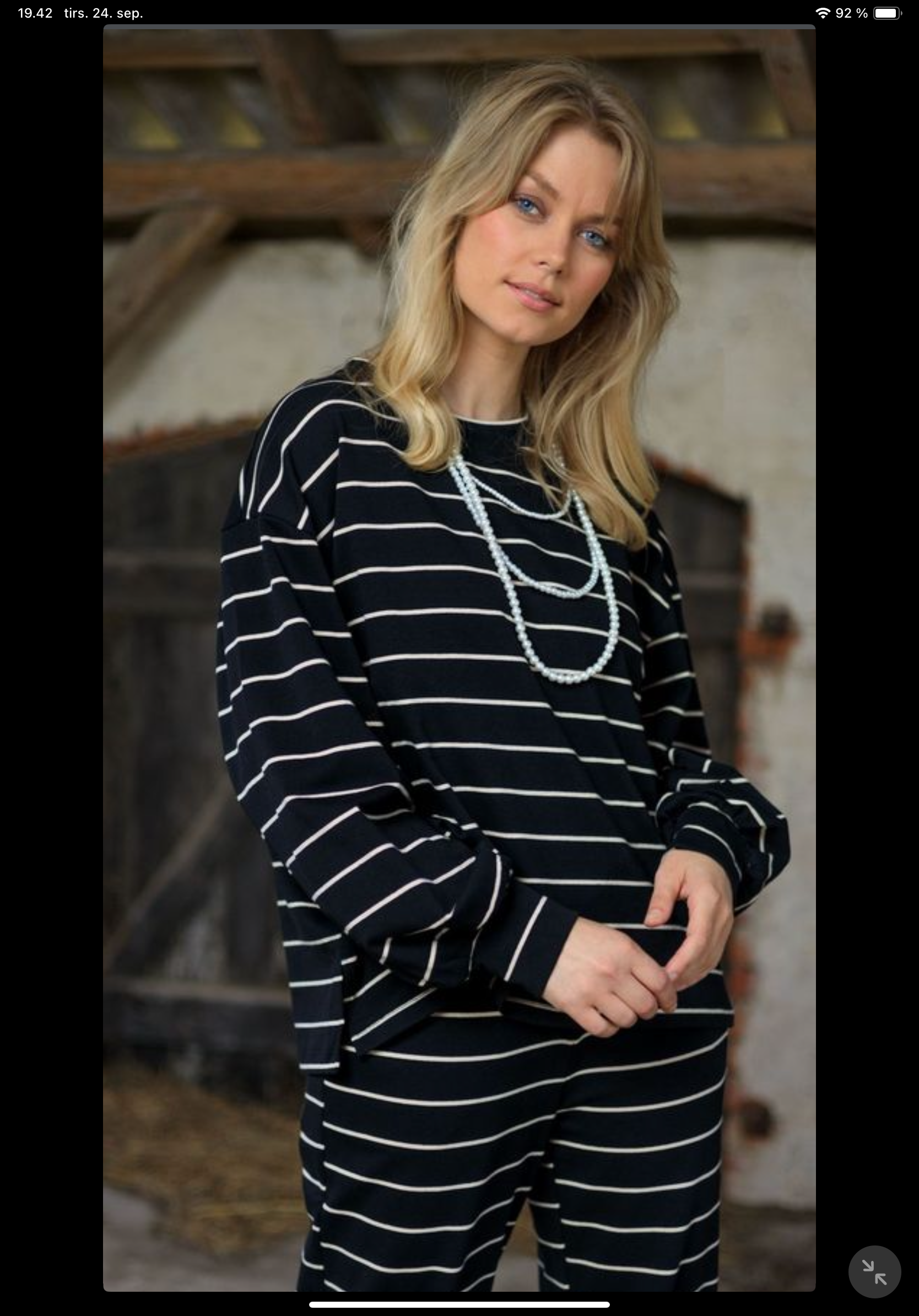 BCJAY STRIPED SWEATSHIRT