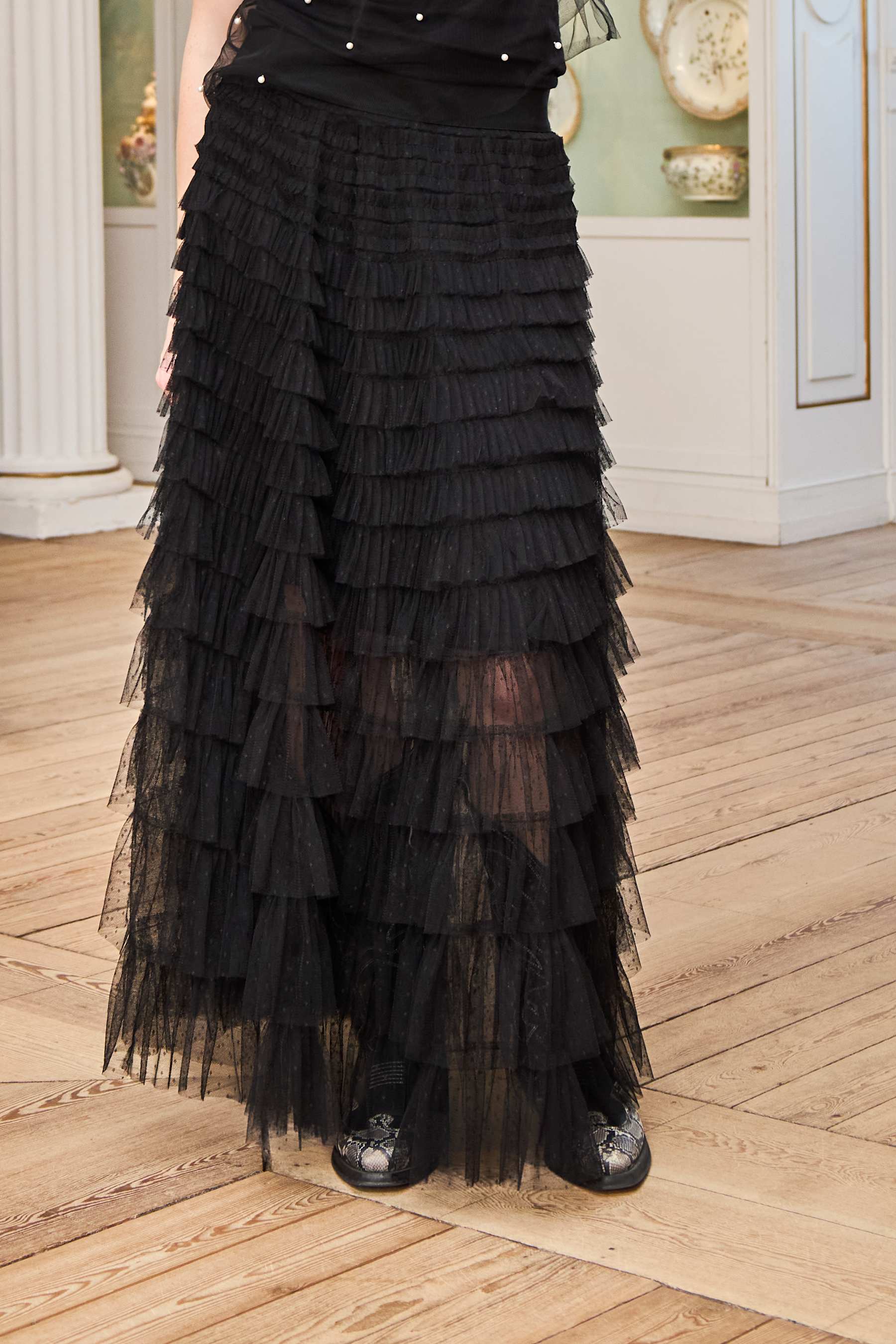 BCANGELINA MESH SKIRT