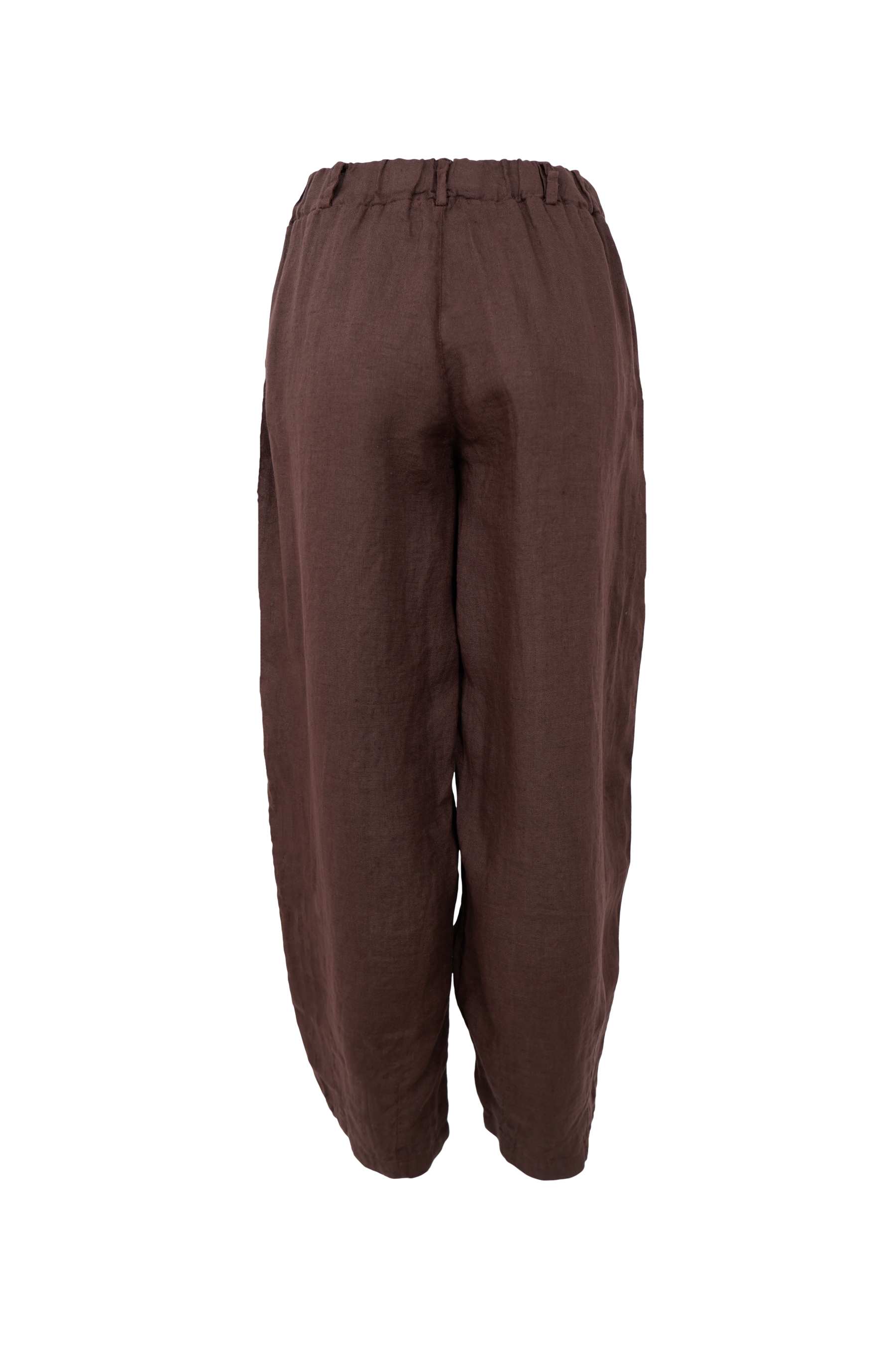 BCMELINA BARREL LINEN PANT