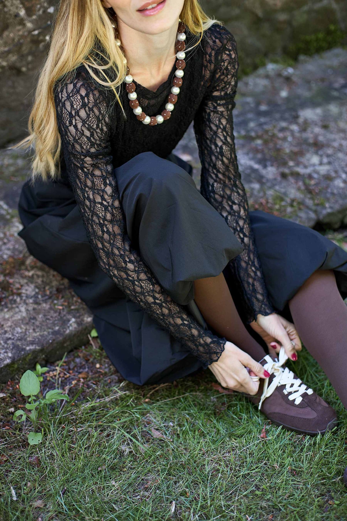 BCCECILY LACE BLOUSE