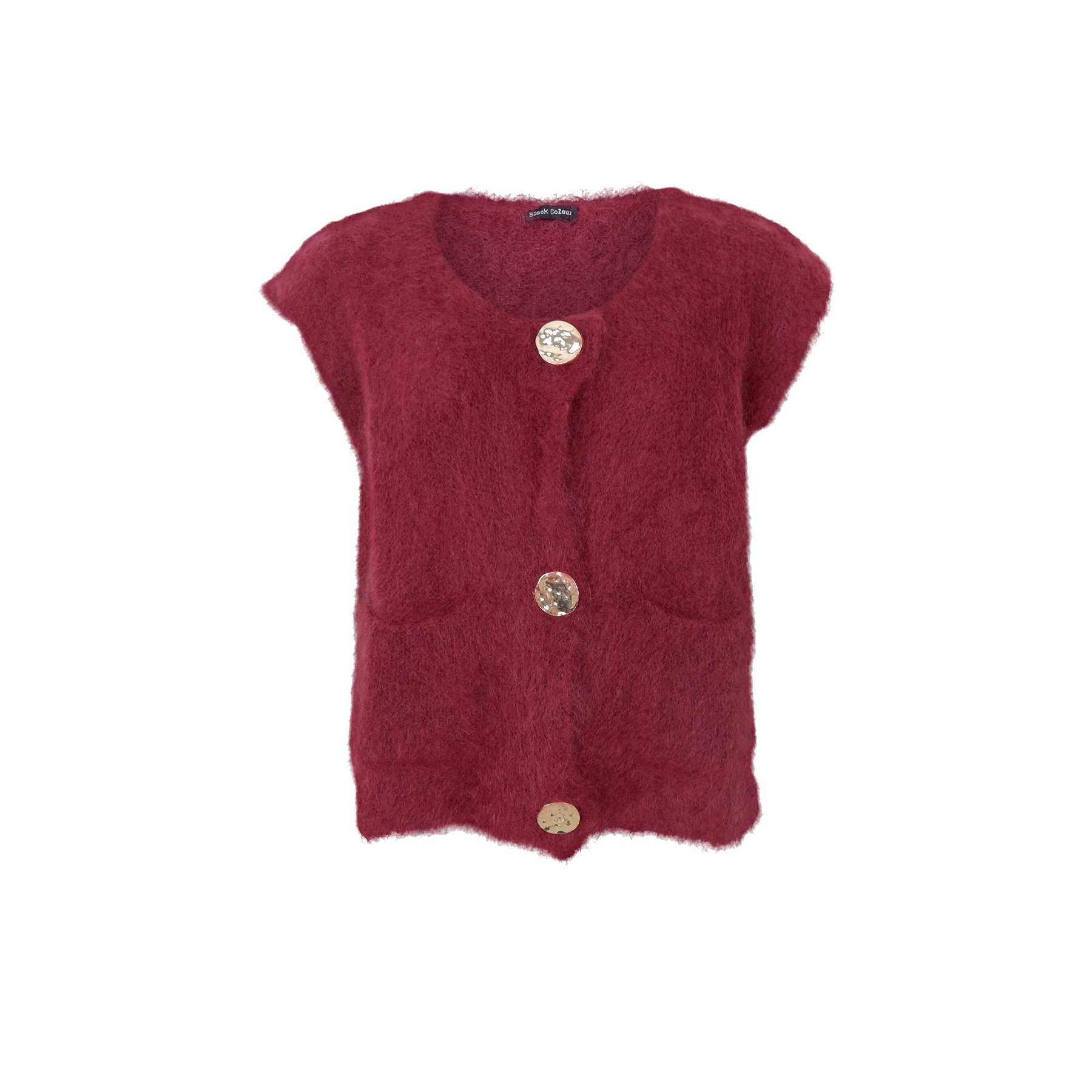 BCBJOERK KNITTED BUTTON VEST