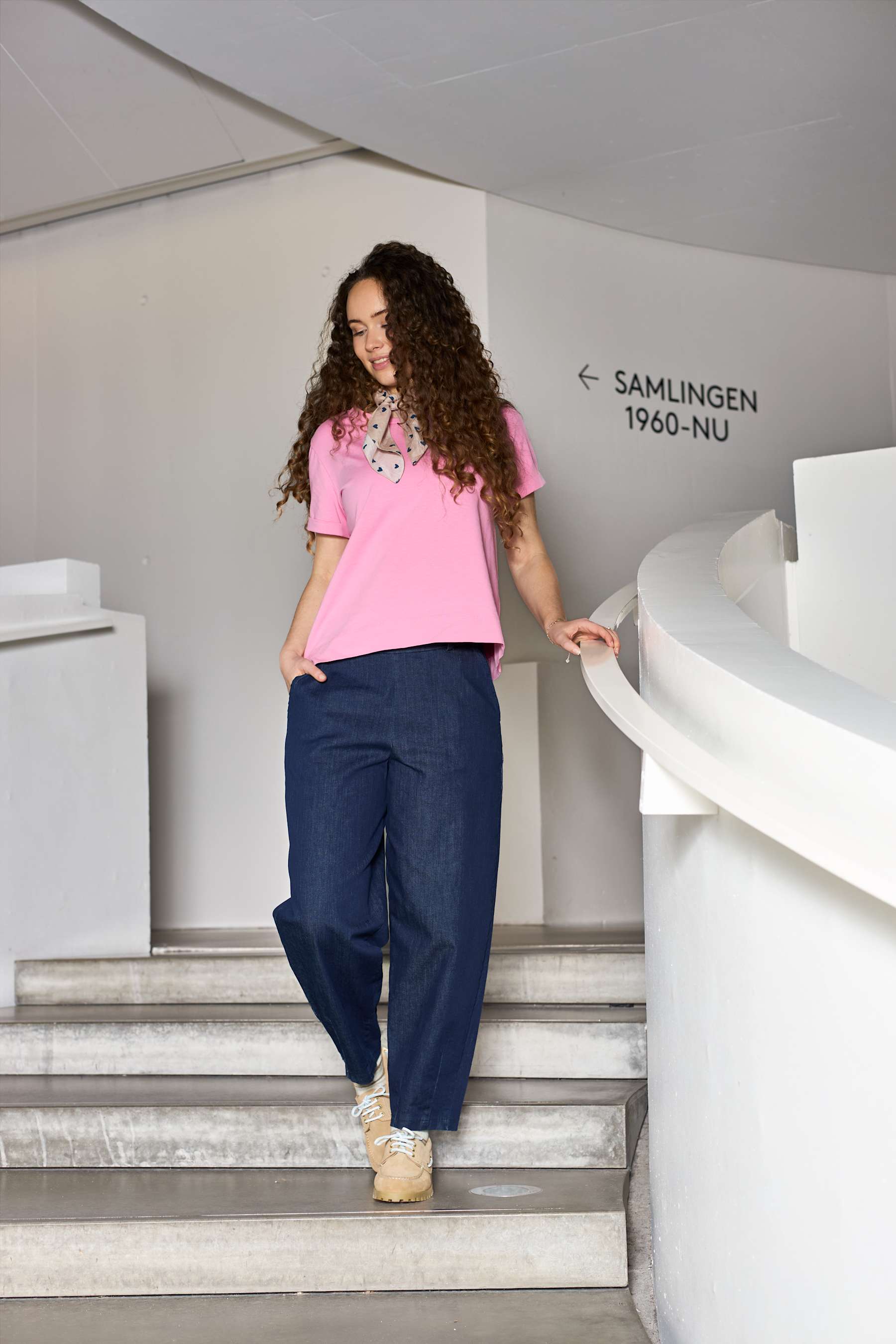 BCDENICE DENIM BARREL PANT