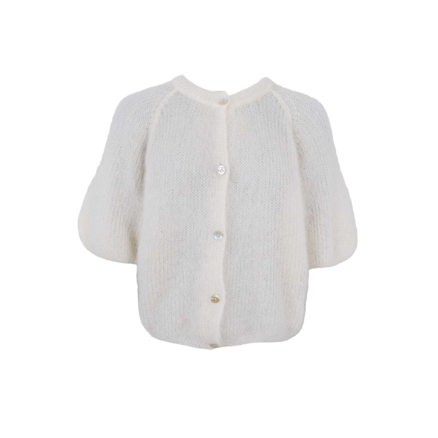 BCBJOERK PATENT KNIT CARDIGAN