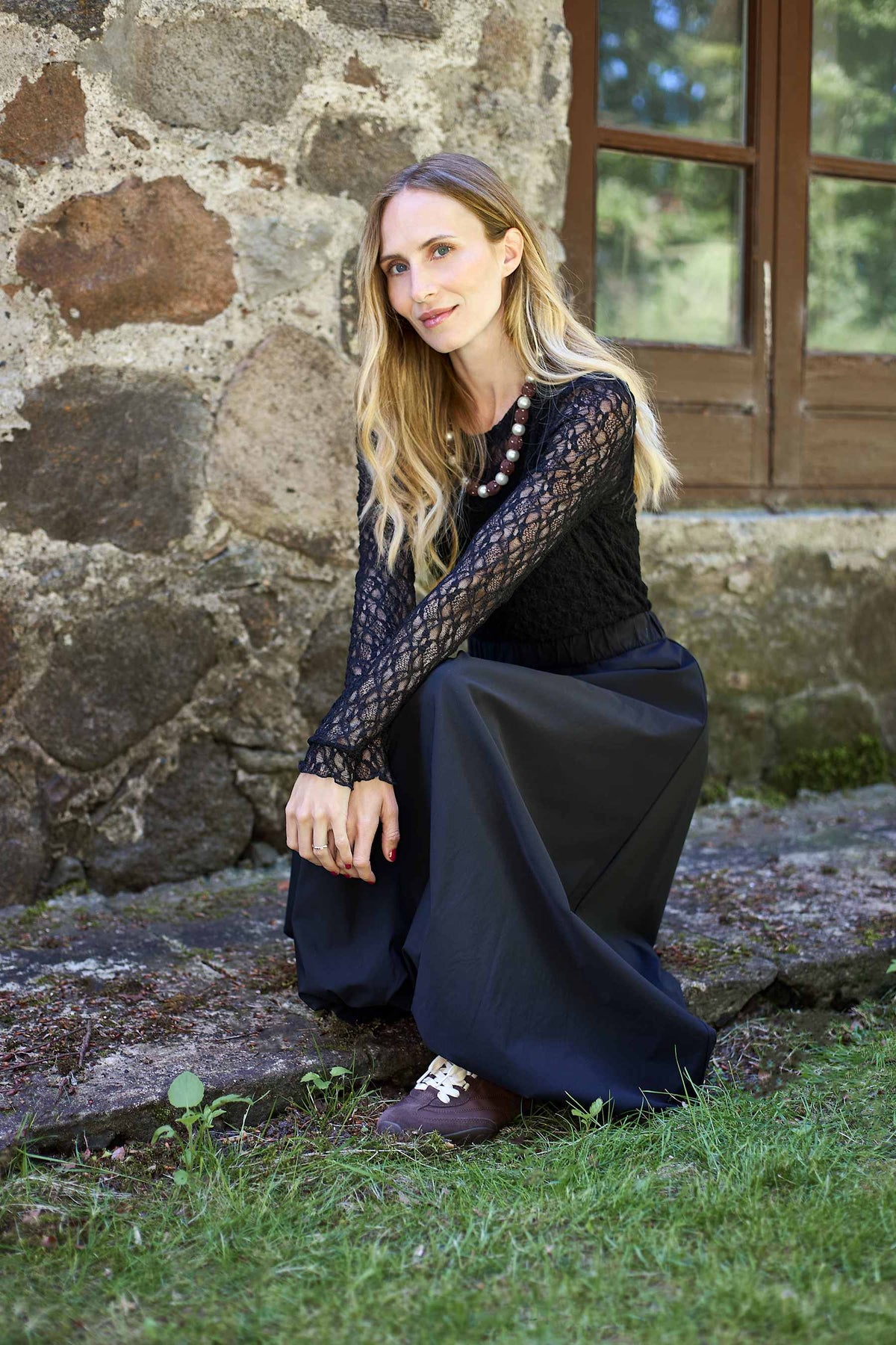 BCCECILY LACE BLOUSE