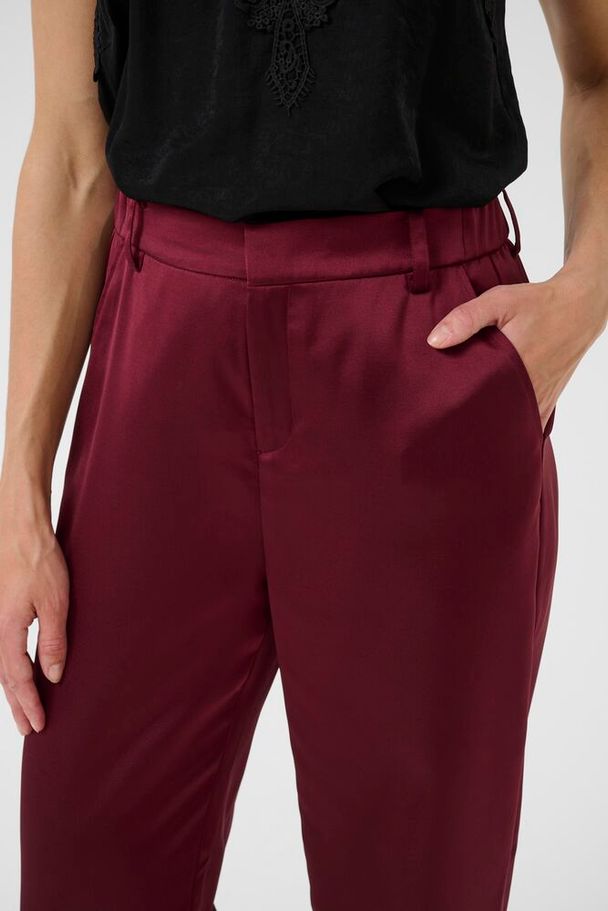 CRCocamia Sateen Pant vínreyðar