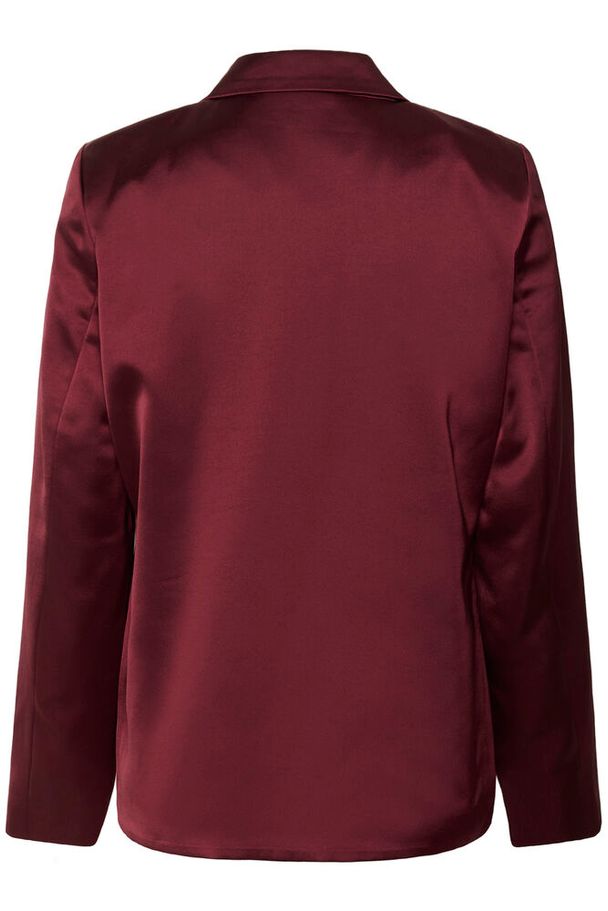 CRCocamia Sateen Blazer vínreyður