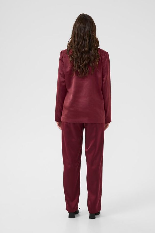 CRCocamia Sateen Blazer vínreyður