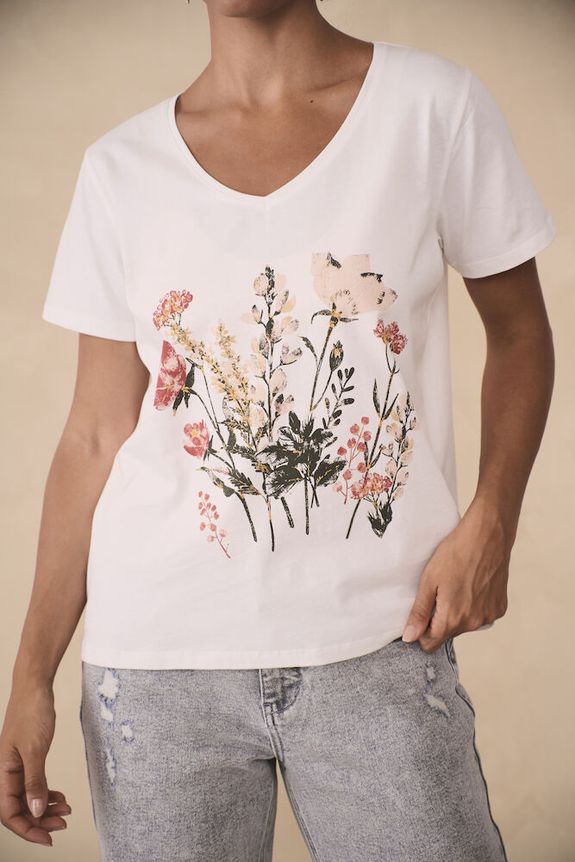 CRElvire T-Shirt V-Neck