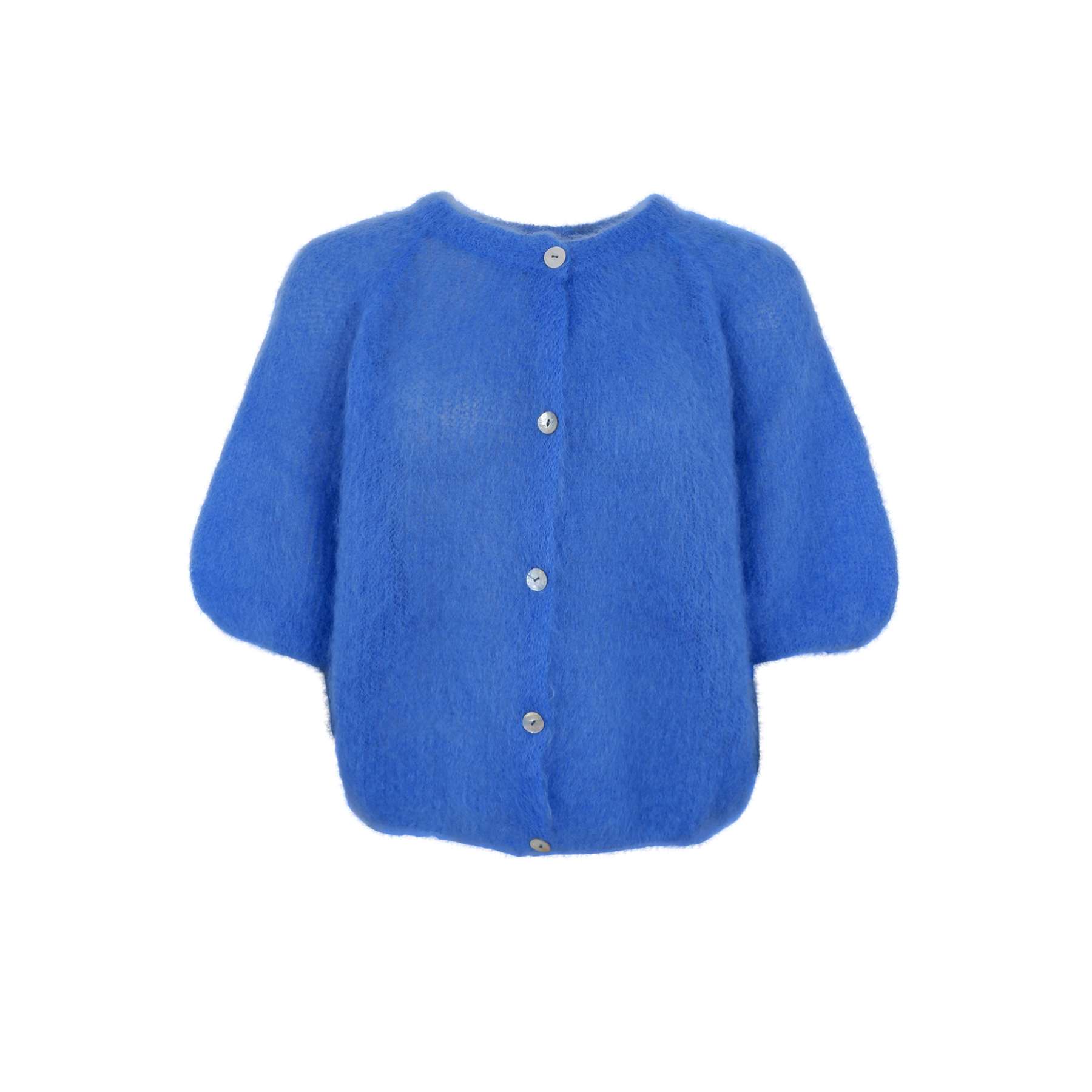 BCBJOERK PATENT KNIT CARDIGAN