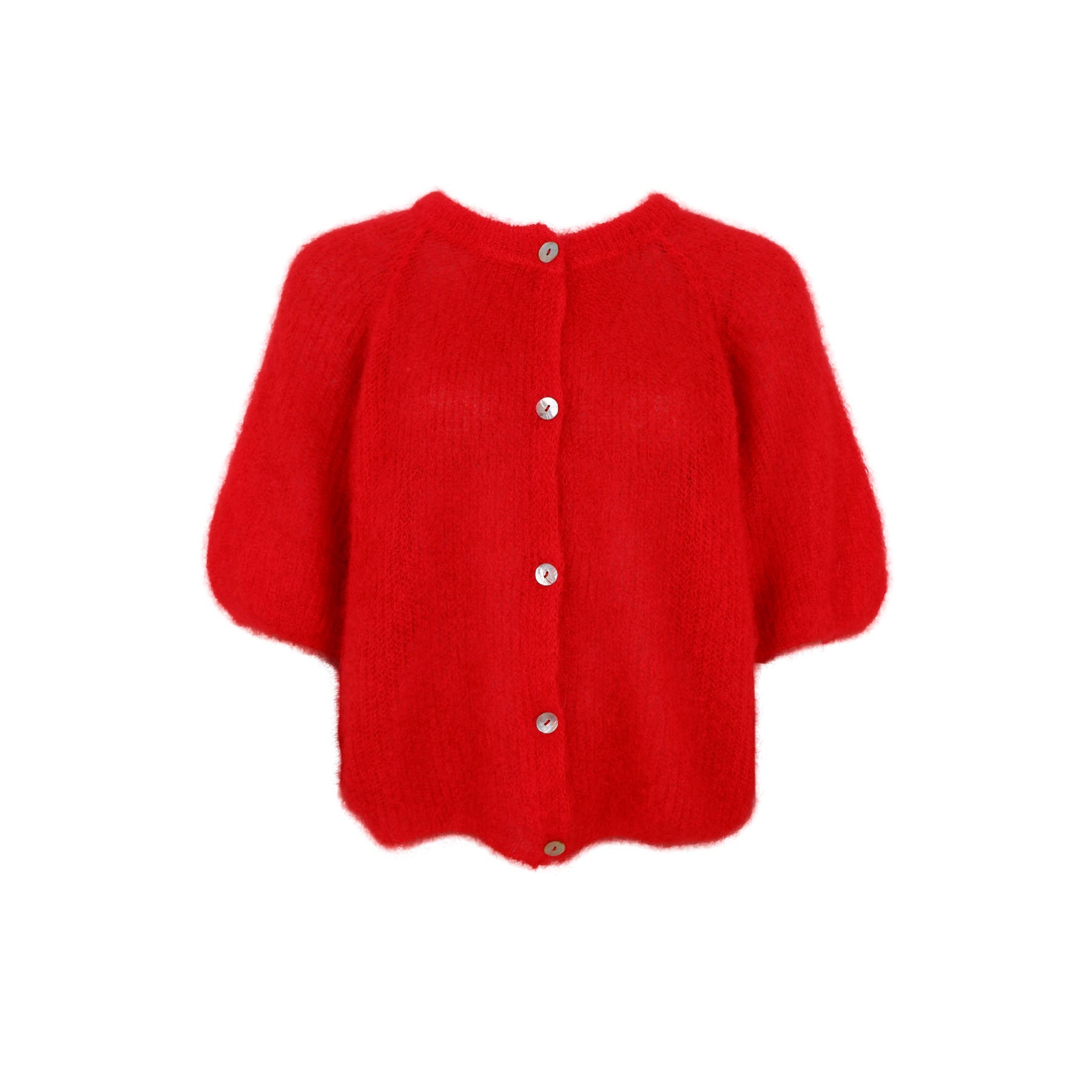 BCBJOERK PATENT KNIT CARDIGAN
