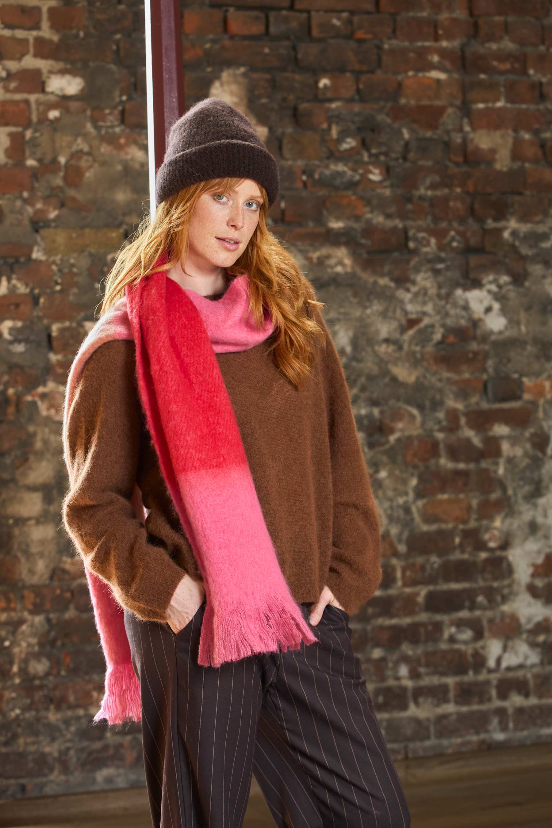 BCGINGER RIB HAT