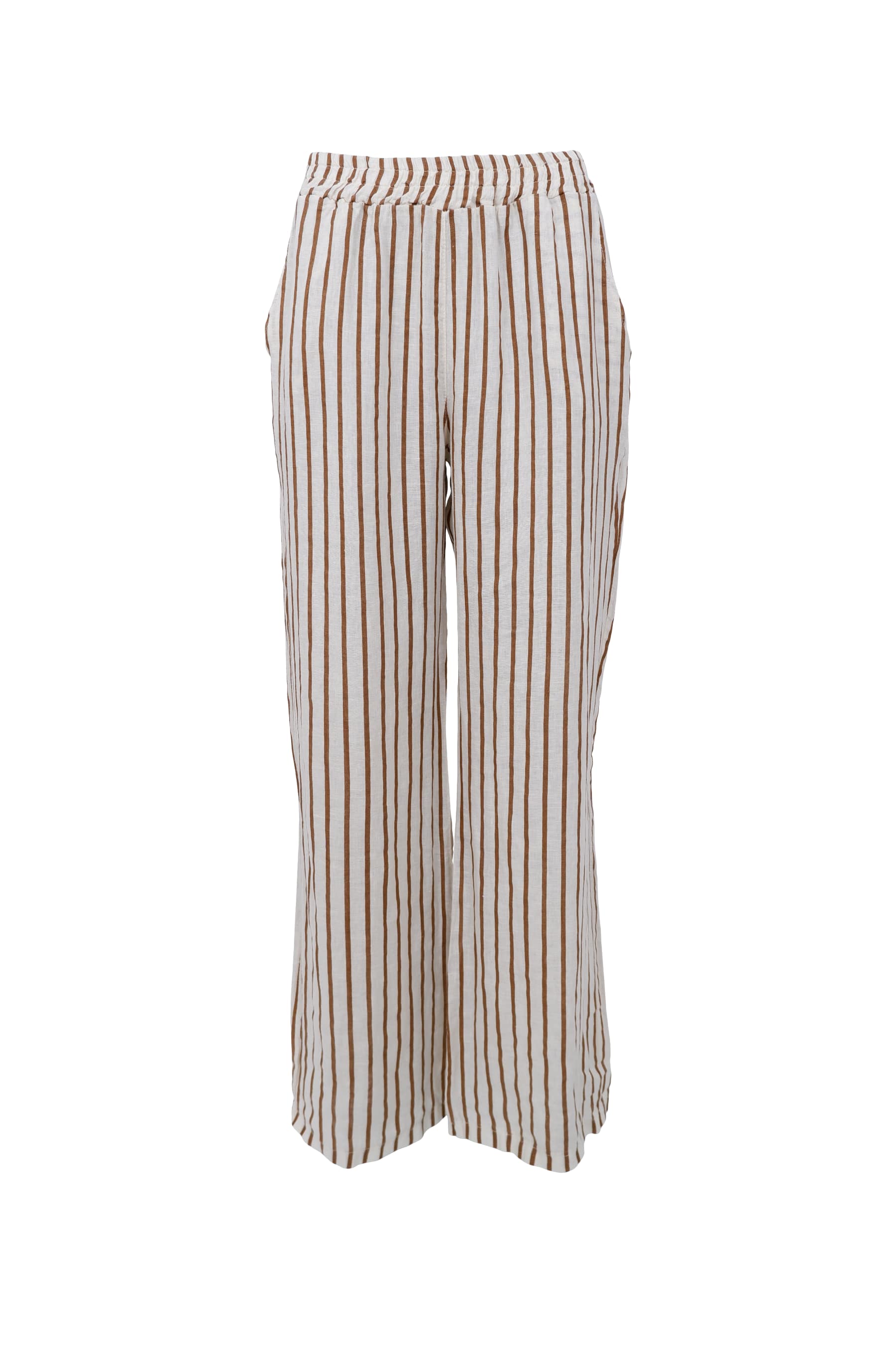 BCMELINA WIDE LINEN PANT
