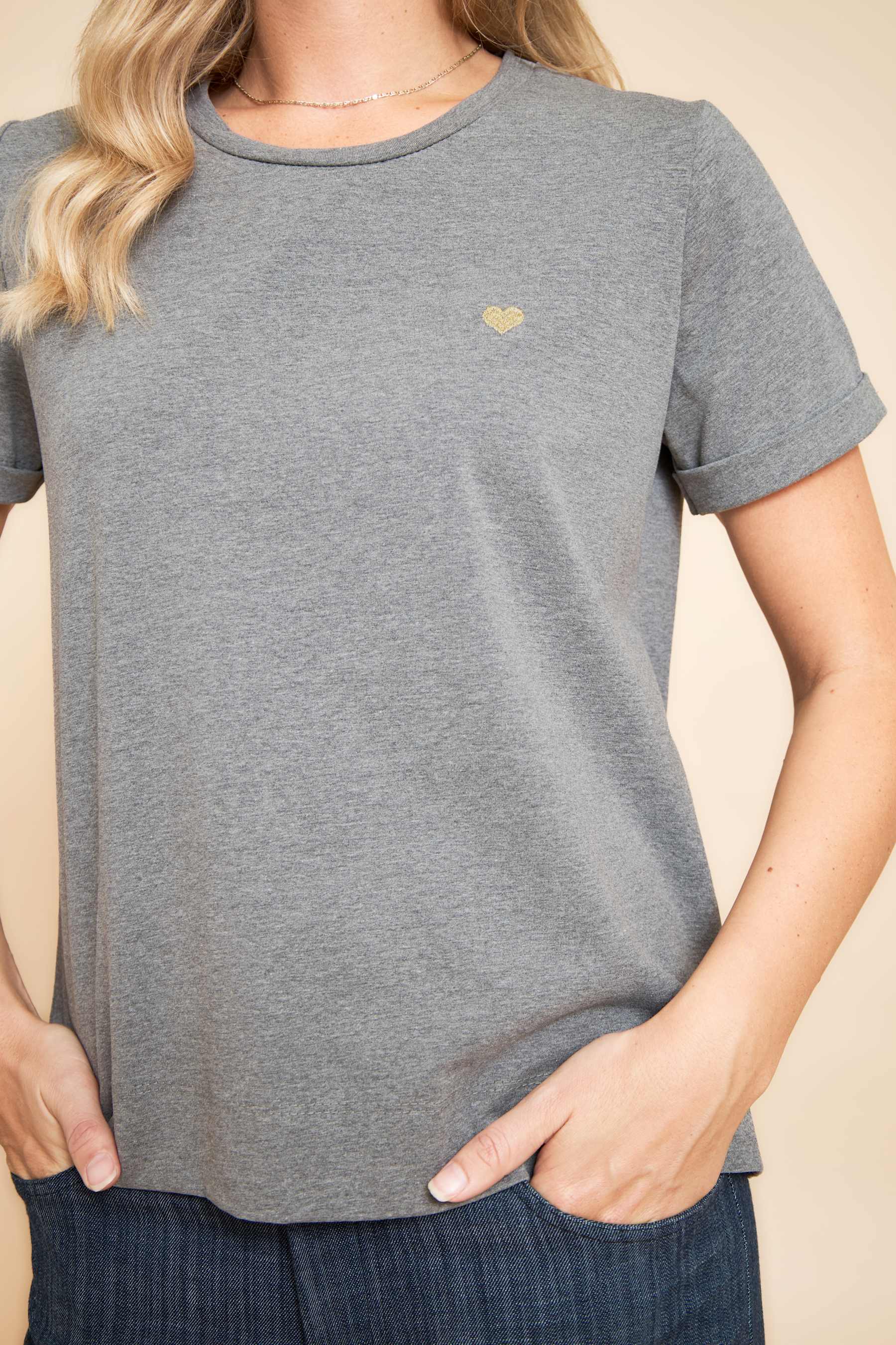 BCMAY S/S HEART TEE